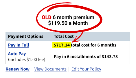 old premium